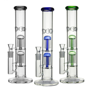 Бонг 2 x Tree Arm Perc - Бонги - Бонги стеклянные - Бонги средние (20-50 см) - Магазин бонгов бонгшоп.рф