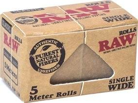 Рулон RAW Classic Rolls Single Wide 5 m Rolls - Самокрутки - Бумага RAW - Магазин бонгов бонгшоп.рф